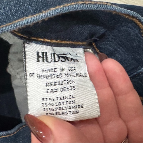 Hudson dark wash high rise  skinny jean ❤️ - Picture 6 of 7